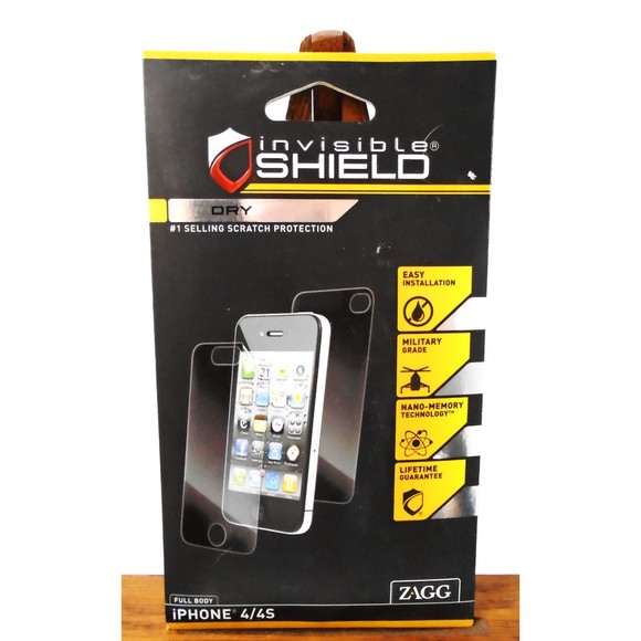 Lot of 9 Sealed Invisible Shield Dry by ZAGG for iPhone 4/4S Screen Protector - Picture 3 of 9